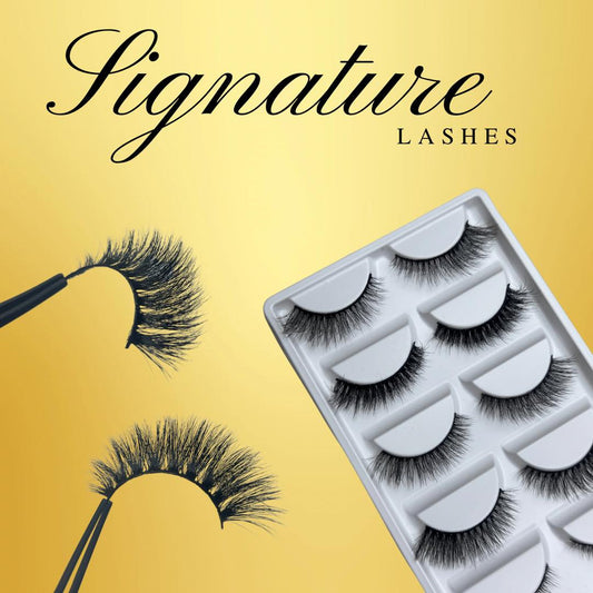 Signature lashes - pack of 5
