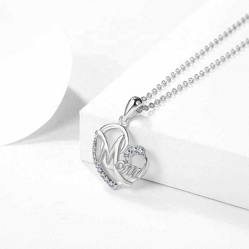 Mom Heart Pendant